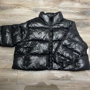 Brand new women’s size 3XL “Old Navy” black puffer jacket
